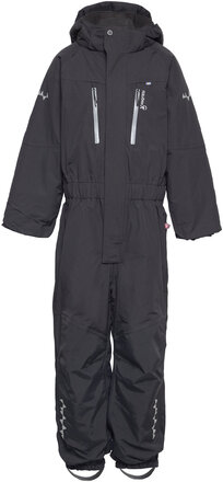 Penguin Snowsuit Kids Outerwear Snow/ski Clothing Snow/ski Coveralls & Sets Svart ISBJÖRN Of Sweden*Betinget Tilbud