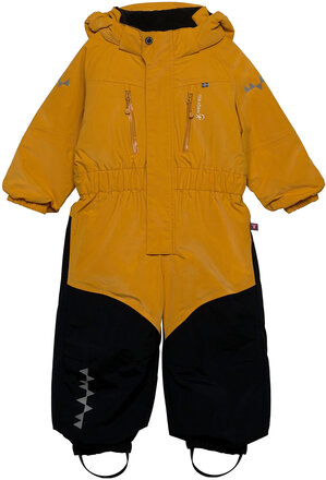 Penguin Snowsuit Kids Outerwear Snow/ski Clothing Snow/ski Coveralls & Sets Gul ISBJÖRN Of Sweden*Betinget Tilbud