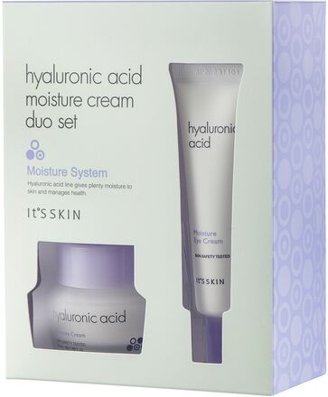 It's Skin Hylauronic Acid Moisture Cream Duo Set Hudpleiesett Nude It’S SKIN*Betinget Tilbud