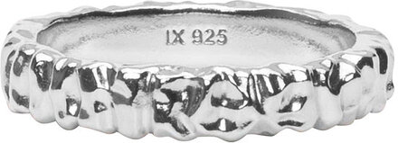 Ix Crunchy Class Ring Silver Ring Smykker Sølv IX Studios*Betinget Tilbud