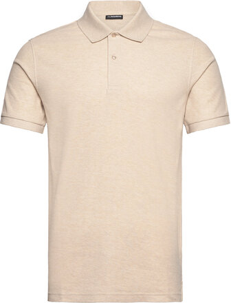 Troy Polo Shirt Designers Polos Short-sleeved Cream J. Lindeberg