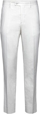 Lois Linen Stretch Pants Designers Trousers Chinos White J. Lindeberg
