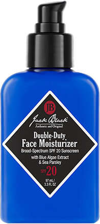 Double-Duty Face Moisturizer Spf 20 With Pump Fuktighetskrem Ansiktskrem Hudpleie Nude Jack Black*Betinget Tilbud