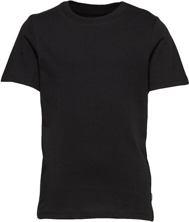 Jjeorganic Basic Tee Ss O-Neck Noos Jnr Tops T-shirts Short-sleeved Black Jack & J S