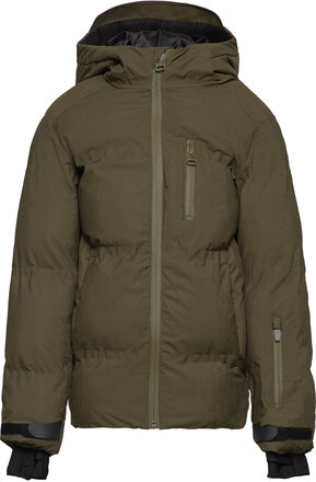 Jcosweep Puffer Jnr Outerwear Jackets & Coats Winter Jackets Khaki Green Jack & J S