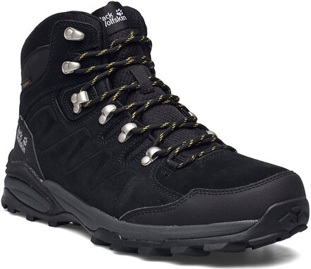 Refugio Texapore Mid M Shoes Sport Shoes Outdoor/hiking Shoes Svart Jack Wolfskin*Betinget Tilbud