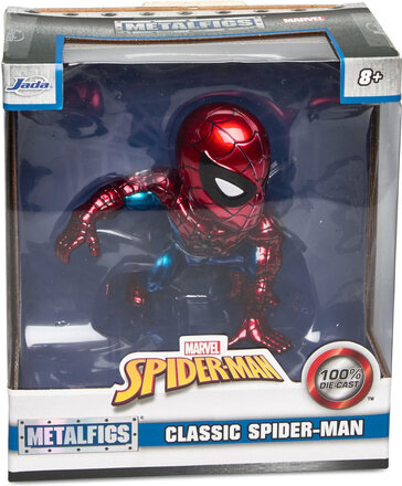 Marvel 4" Classic Spiderman Figure Toys Playsets & Action Figures Action Figures Red Jada Toys