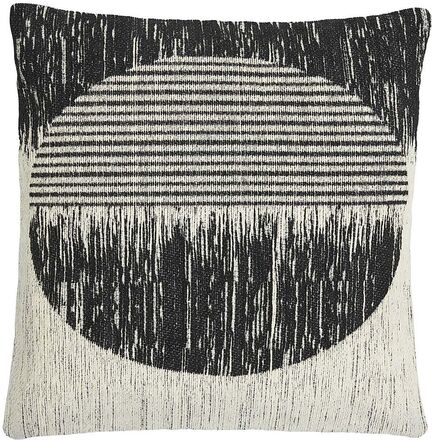 Luna Cushion Cover Home Textiles Cushions & Blankets Cushion Covers Black Jakobsdals