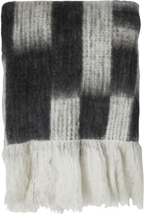Bello Throw Home Textiles Cushions & Blankets Blankets & Throws Black Jakobsdals