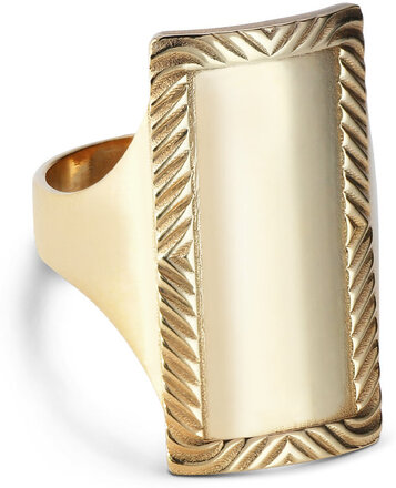 Impression Armour Ring Ring Smykker Gold Jane Koenig