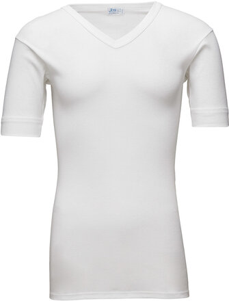 Original V-Neck Tee T-shirts Short-sleeved Hvit JBS*Betinget Tilbud