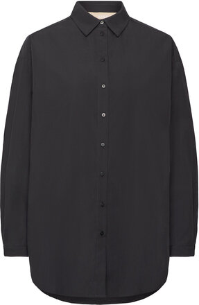 Jxmission Ls Over Shirt Noos Tops Shirts Long-sleeved Black JJXX