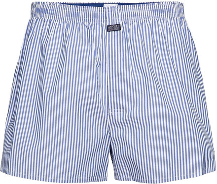 Boxer Woven 1-P Underwear Boxer Shorts Blue Jockey