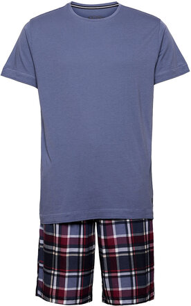 Pyjama Short Knit Pyjamas Blue Jockey