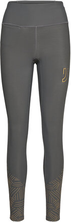 Flash Warm Tights Running/training Tights Grå Johaug*Betinget Tilbud