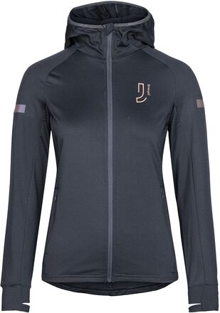 Gleam Full Zip Outerwear Sport Jackets Marineblå Johaug*Betinget Tilbud