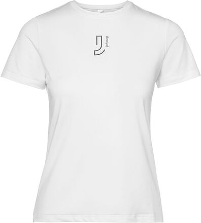Elemental Tee 2.0 T-shirts & Tops Short-sleeved Hvit Johaug*Betinget Tilbud