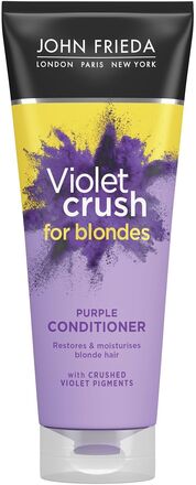 Sheer Blonde Violet Crush Conditi R 250 Ml Beauty Women Hair Care Silver Conditi R Nude John Frieda