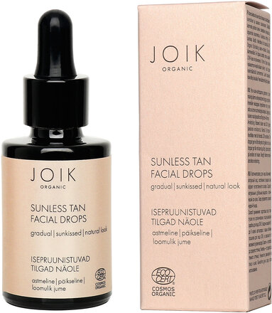 Joik Organic Sunless Tan Facial Drops Beauty Women Skin Care Sun Products Self Tanners Drops Nude JOIK