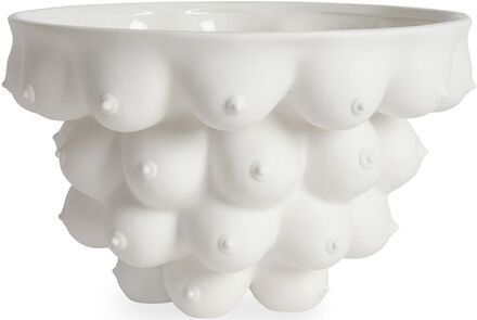 Georgia Centerpiece Bowl Home Tableware Bowls & Serving Dishes Fruit Bowls White Jonathan Adler