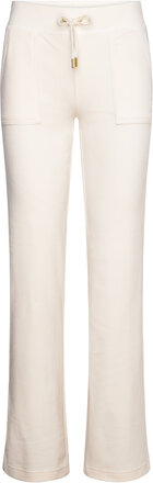 Gold Del Ray Pocketed Pant Bottoms Sweatpants Cream Juicy Couture