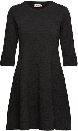 Kiki Dress Black Kort Kjole Black Jumperfabriken