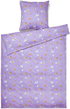 Grand Pleasantly Sengetøj 140X220 Cm Lavendel Home Textiles Bedtextiles Duvet Covers Purple Juna