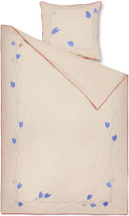 Lollipop Sengetøj 140X200 Cm Sand Dk Home Textiles Bedtextiles Bed Sets Beige Juna