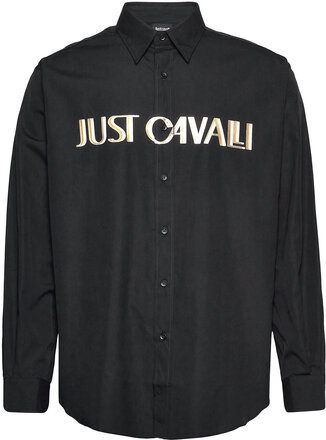 Shirt Skjorte Uformell Svart Just Cavalli*Betinget Tilbud