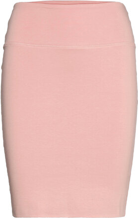 Penny Skirt Blyantskjørt Skjørt Rosa Kaffe*Betinget Tilbud