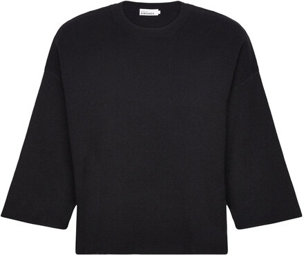 Doddiekb Knit Tee Tops T-shirts & Tops Long-sleeved Black Karen By Simonsen