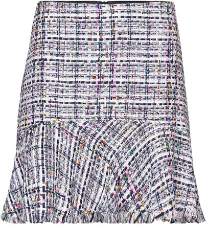 Summer Boucle Skirt Kort Kjol Multi/patterned Karl Lagerfeld