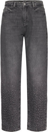 Sparkle Gf Denim Pants Designers Jeans Wide Grey Karl Lagerfeld