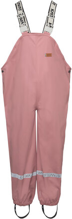 Regnaren Pants Pu Outerwear Rainwear Bottoms Pink Kavat