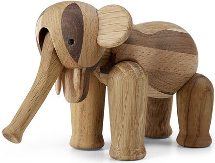 Elefant Reworked Jubilæum Mini Mix Træ Home Decoration Decorative Accessories-details Wooden Figures Kay Bojesen