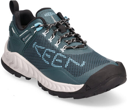 Ke Nxis Evo Wp W-Sea Moss-Ipanema Shoes Sport Shoes Outdoor/hiking Shoes Blå KEEN*Betinget Tilbud