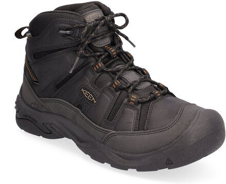 Ke Circadia Mid Wp M-Black-Curry Shoes Sport Shoes Outdoor/hiking Shoes Svart KEEN*Betinget Tilbud