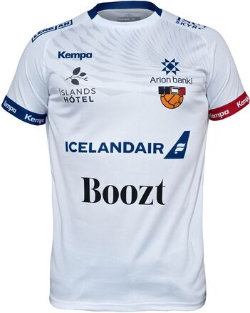 Iceland Away Shirt Women 23/24 Sport T-shirts & Tops Short-sleeved White Kempa