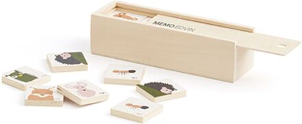 Memo Game Edvin Toys Puzzles And Games Games Memory Multi/mønstret Kid's Concept*Betinget Tilbud