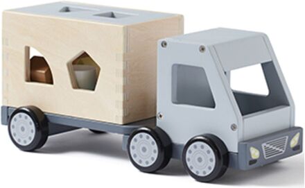 Sorter Truck Aiden Toys Baby Toys Educational Toys Sorting Box Toy Blå Kid's Concept*Betinget Tilbud