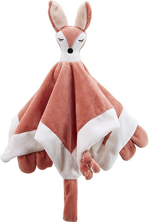 Baby Blanket Fox Edvin Baby & Maternity Baby Sleep Cuddle Blankets Brun Kid's Concept*Betinget Tilbud