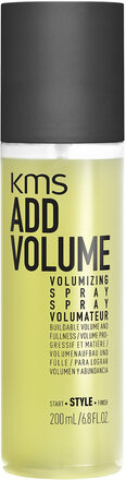 Add Volume Volumizing Spray Beauty Women Hair Styling Volume Spray Nude KMS Hair