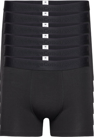 Maple 6 Pack Underwear - Gots/Vegan Boxershorts Black Knowledge Cotton Apparel