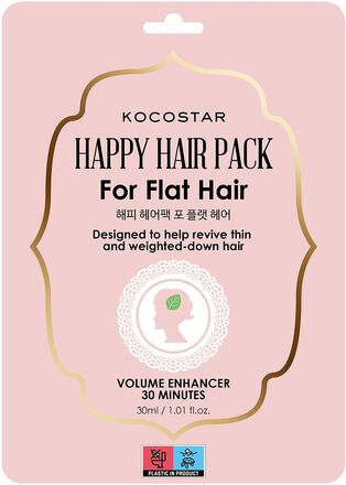 Kocostar Happy Hair Pack For Flat Hair Hårinpackning Nude KOCOSTAR