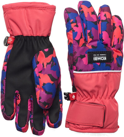 Snowpark Jr Glove Accessories Gloves & Mittens Gloves Pink Kombi