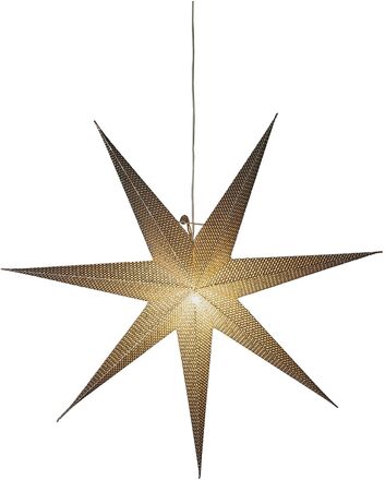 Paper Star 78Cm 7Points Home Decoration Christmas Decoration Christmas Lighting Christmas Starlights Silver Konstsmide