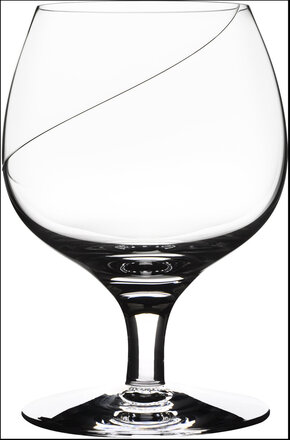 Line Cognac 26 Cl Home Tableware Glass Whiskey & Cognac Glass Nude Kosta Boda