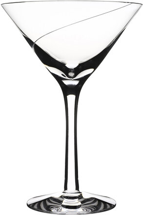 Line Martini 23 Cl Home Tableware Glass Cocktail Glass Nude Kosta Boda