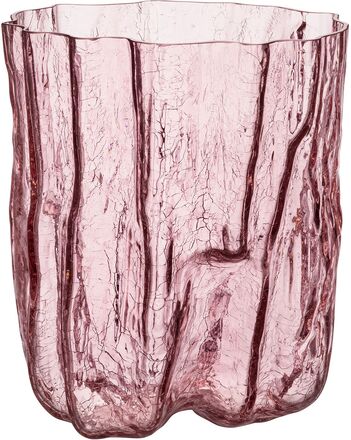 Crackle Vase Home Decoration Vases Big Vases Pink Kosta Boda