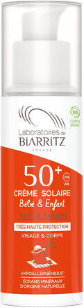 Laboratoires De Biarritz, Alga Maris Children's Sunscreen Spf50+, 100 Ml Beauty Women Skin Care Sun Products Sunscreen For Kids Nude Laboratoires De Biarritz